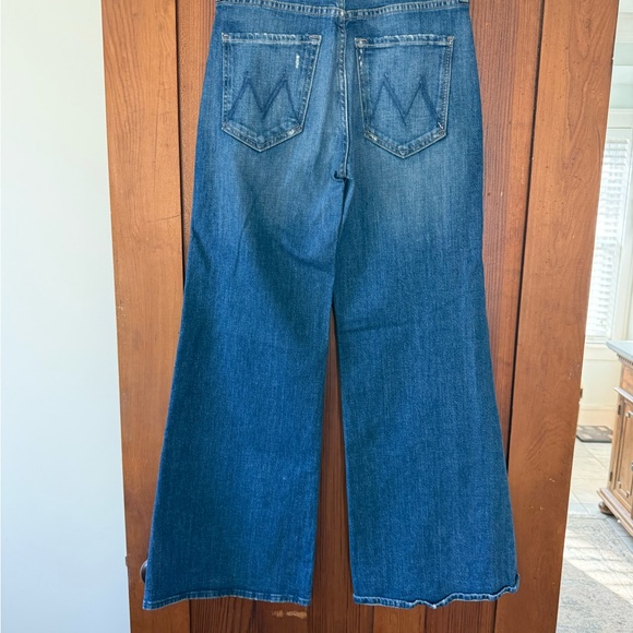 MOTHER The TomCat Roller Flare High-Rise Jeans 27 - Picture 3 of 9